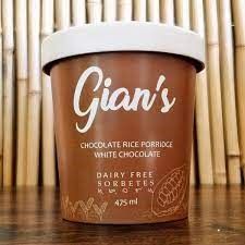 Frozen Gian's Ice Cream - Chocolate Rice Porridge (Dairy Free) 472ml